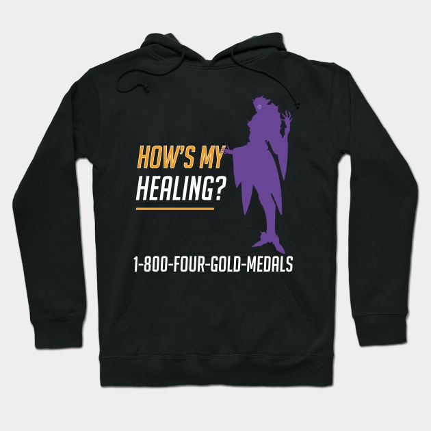 Overwatch - Moira : How's My Healing? Hoodie by horrucide@yahoo.com